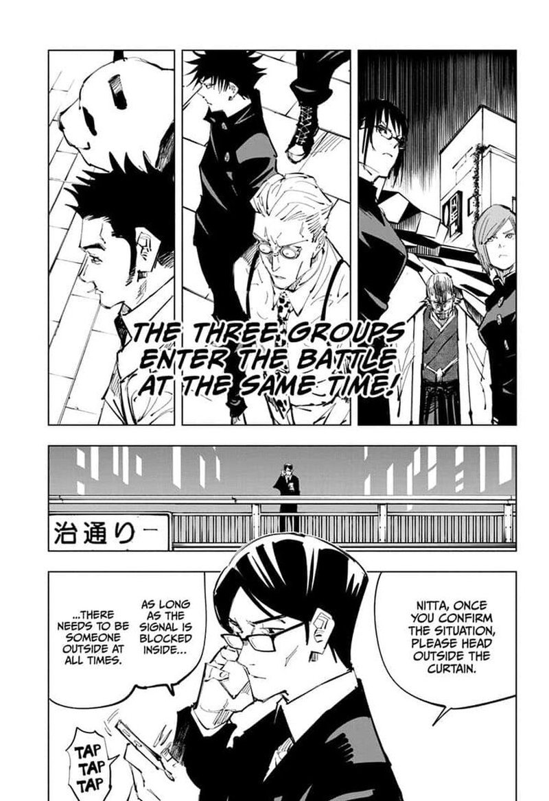 JUJUTSU KAISEN Chapter 92 - Page 3 in English