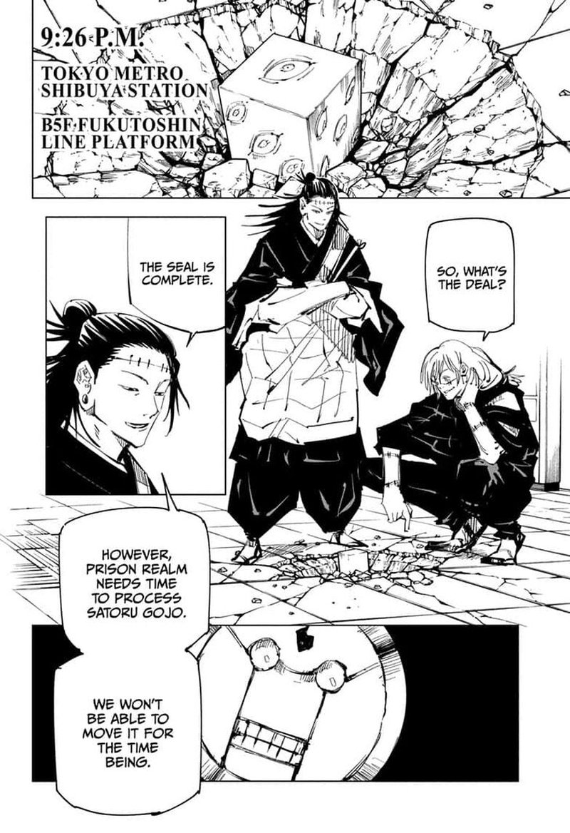 JUJUTSU KAISEN Chapter 92 - Page 6 in English