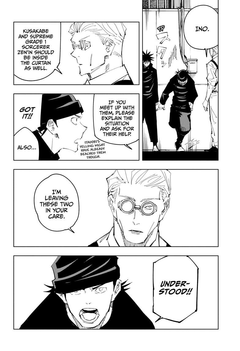 JUJUTSU KAISEN Chapter 93 - Page 12 in English