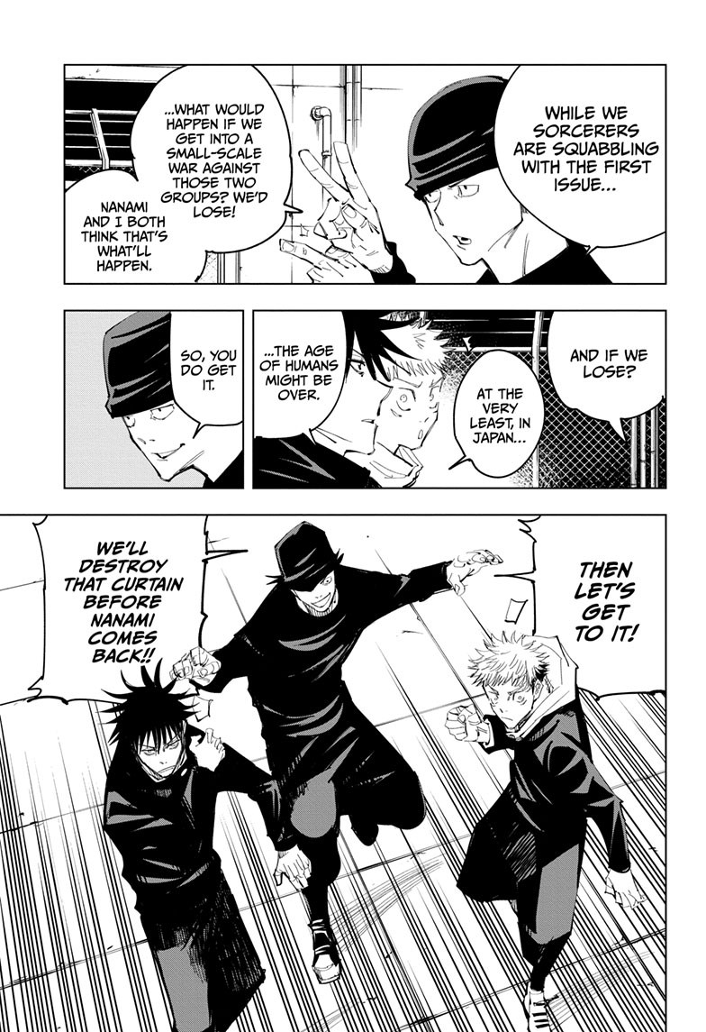 JUJUTSU KAISEN Chapter 93 - Page 15 in English