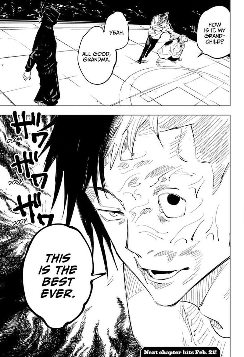 JUJUTSU KAISEN Chapter 95 - Page 19 in English