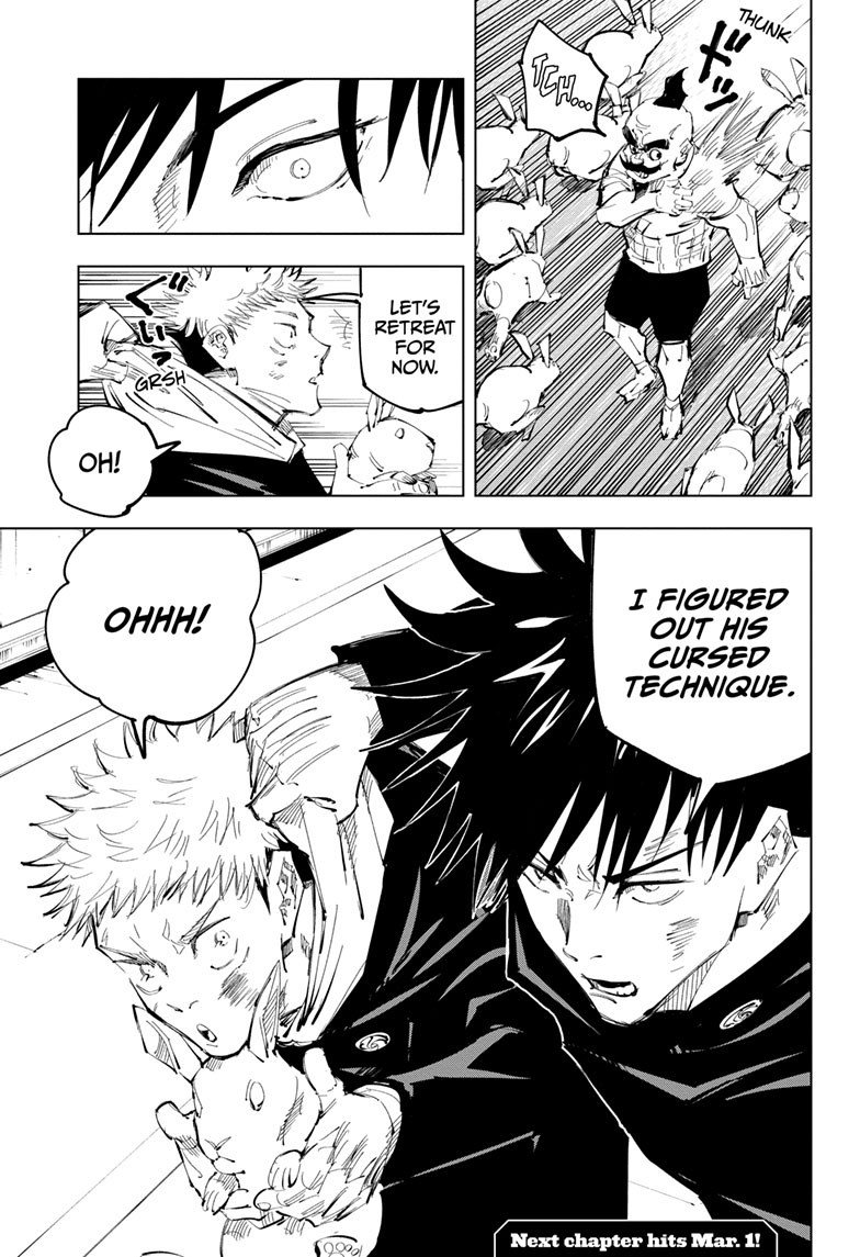 JUJUTSU KAISEN Chapter 96 - Page 19 in English