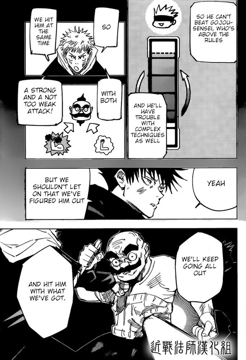 JUJUTSU KAISEN Chapter 97 - Page 14 in English