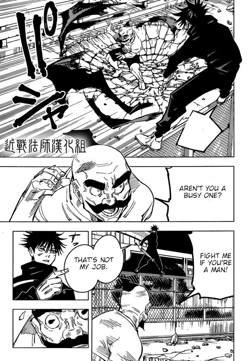 JUJUTSU KAISEN Chapter 97 - Page 7 in English
