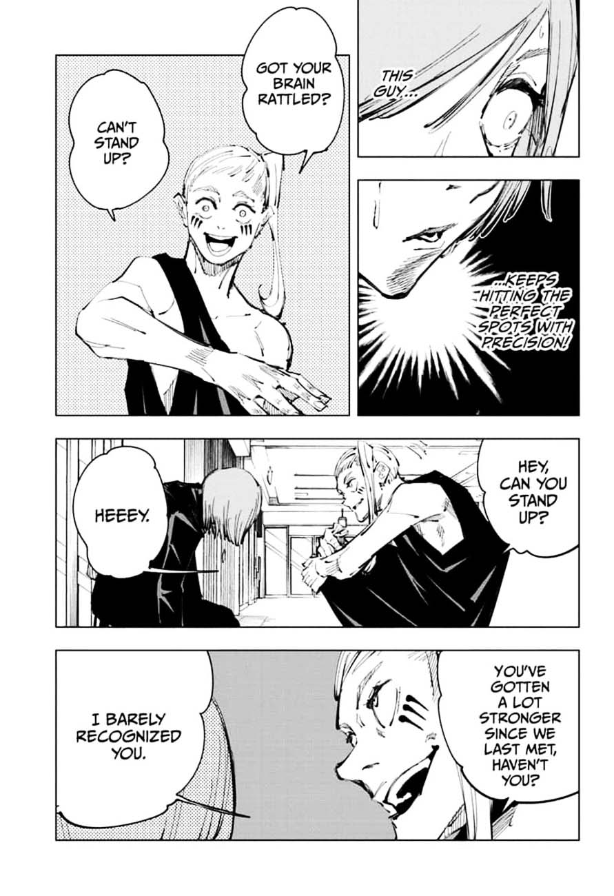 JUJUTSU KAISEN Chapter 99 - Page 13 in English