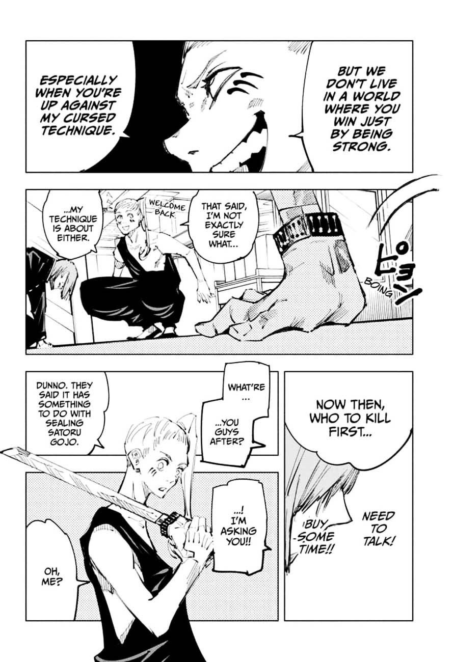 JUJUTSU KAISEN Chapter 99 - Page 14 in English