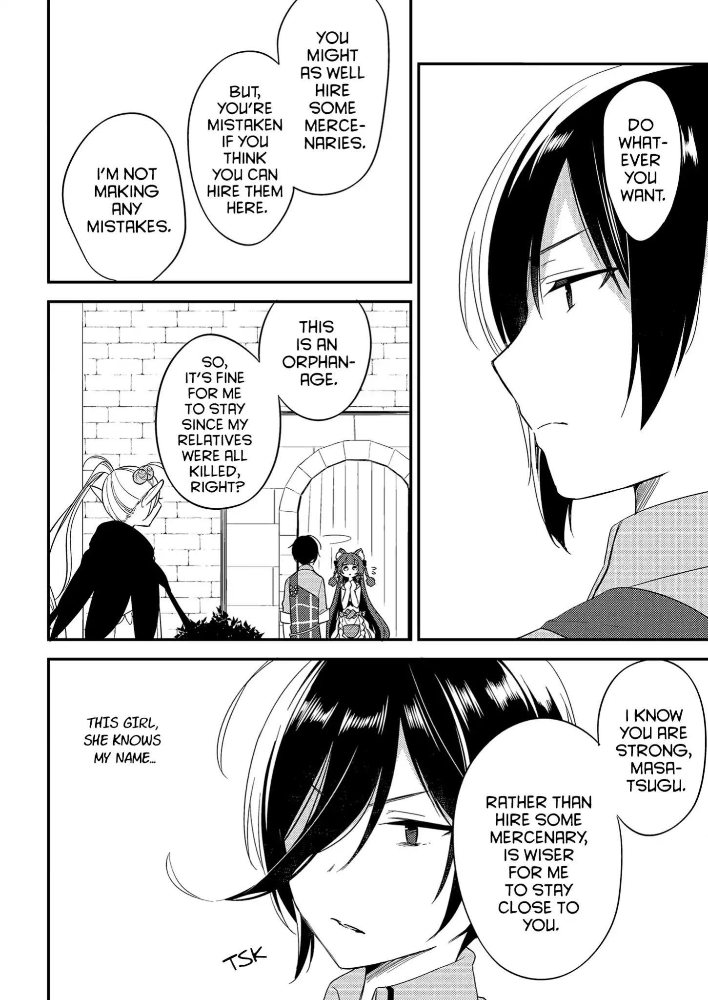 Isekai De Kojiin Wo Hiraitakedo, Nazeka Darehitori Sudatou To Shinai Ken Chapter 8 - Page 4 in English