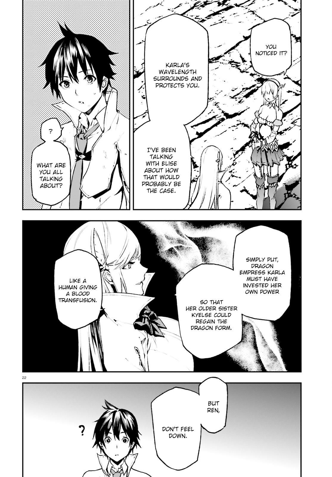 Sekai no Owari no Sekairoku Chapter 26 - Page 22 in English