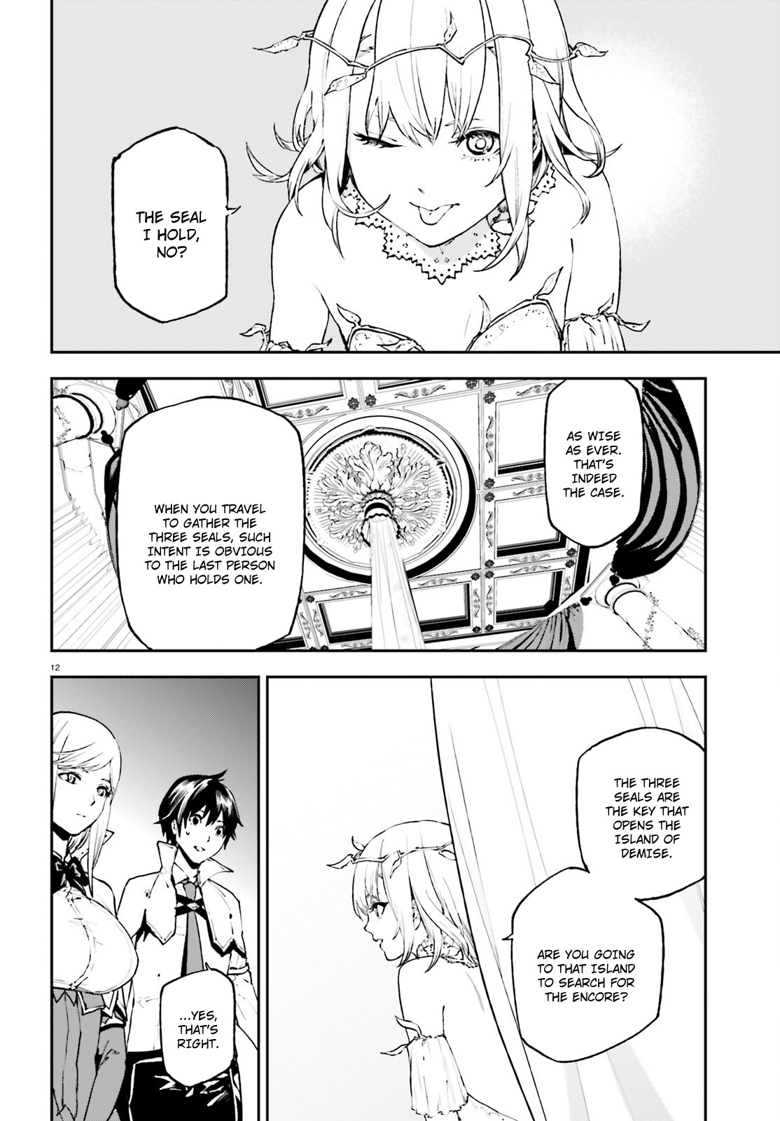 Sekai no Owari no Sekairoku Chapter 28 - Page 12 in English