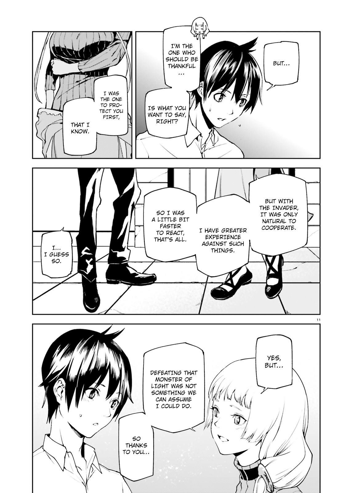 Sekai no Owari no Sekairoku Chapter 34.1 - Page 10 in English