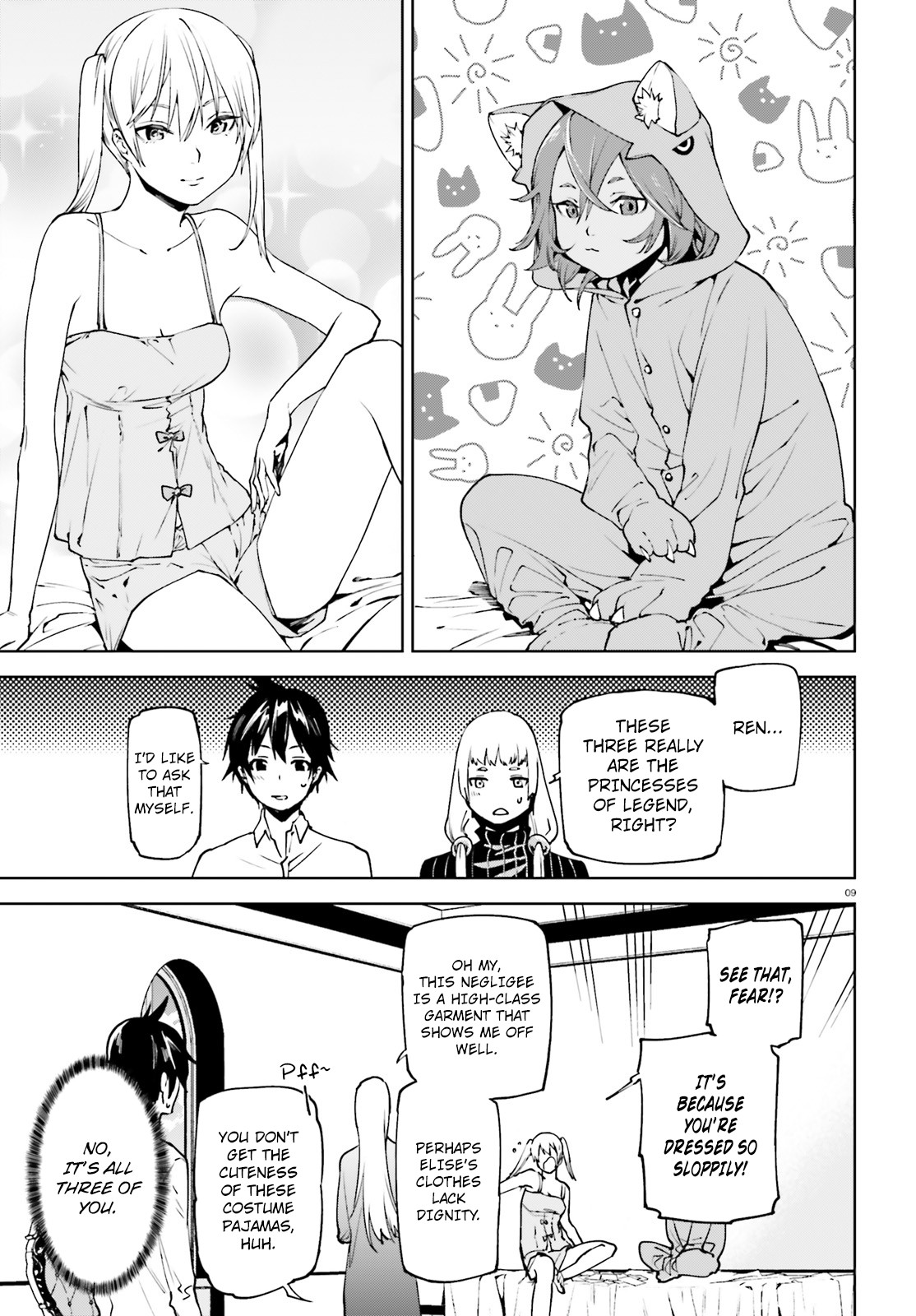 Sekai no Owari no Sekairoku Chapter 34.1 - Page 8 in English