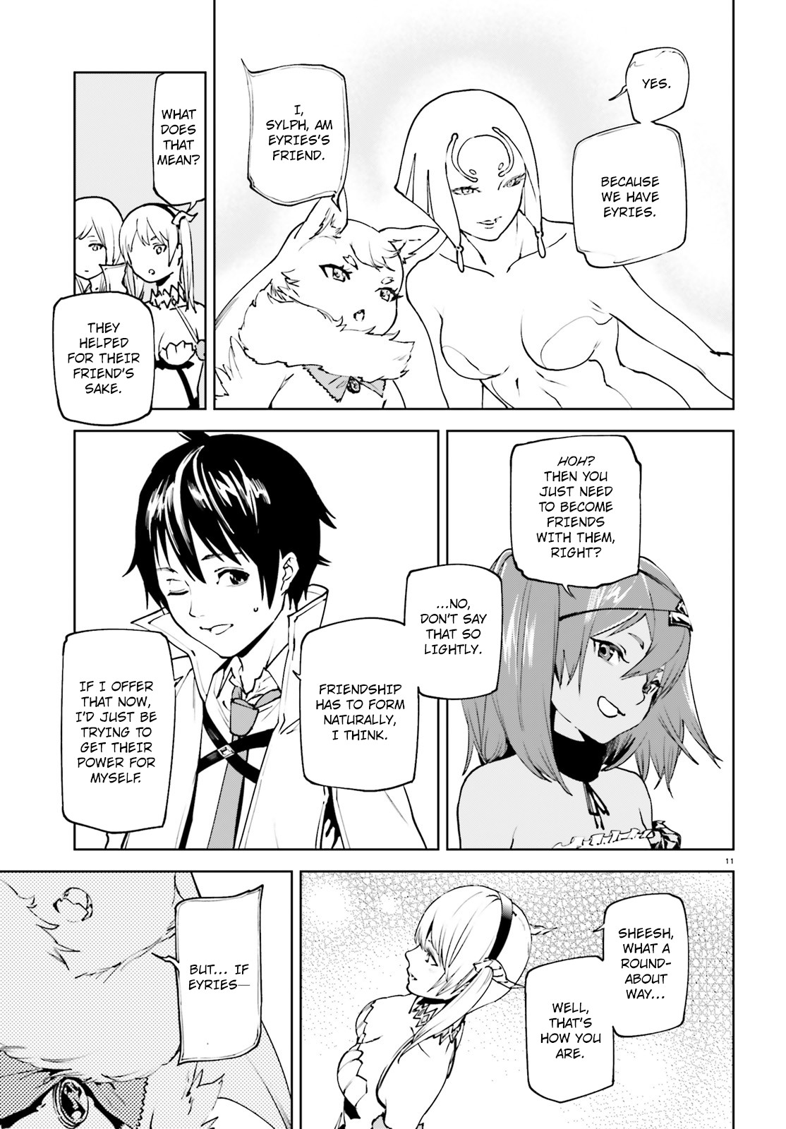 Sekai no Owari no Sekairoku Chapter 34.2 - Page 11 in English