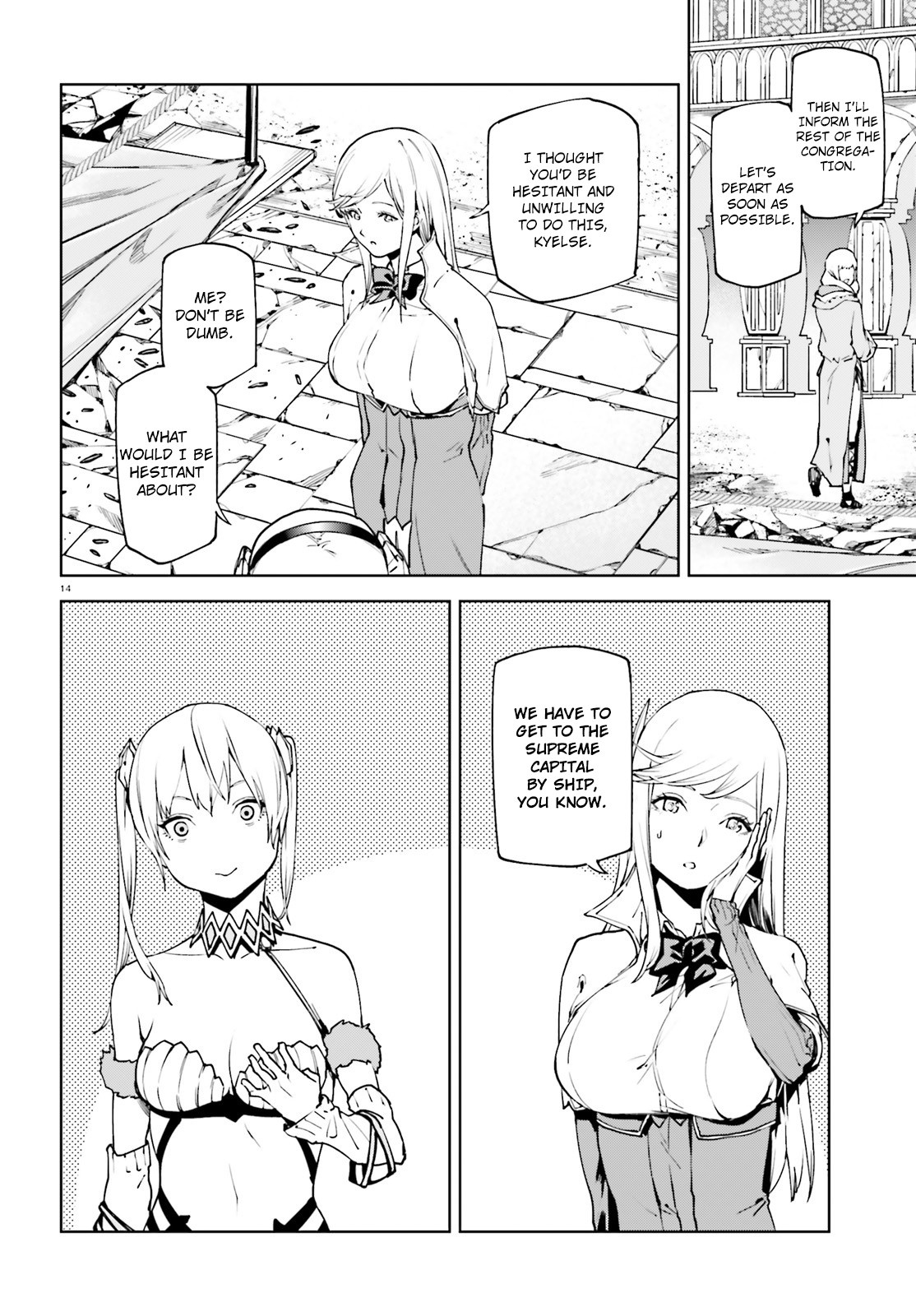 Sekai no Owari no Sekairoku Chapter 34.2 - Page 14 in English