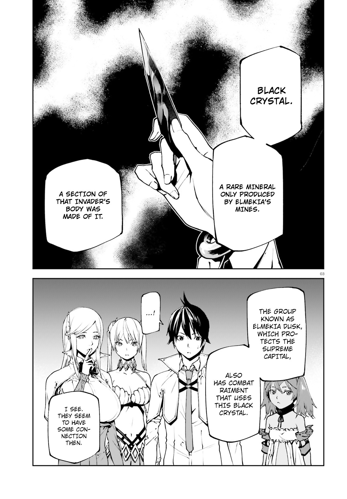 Sekai no Owari no Sekairoku Chapter 34.2 - Page 3 in English