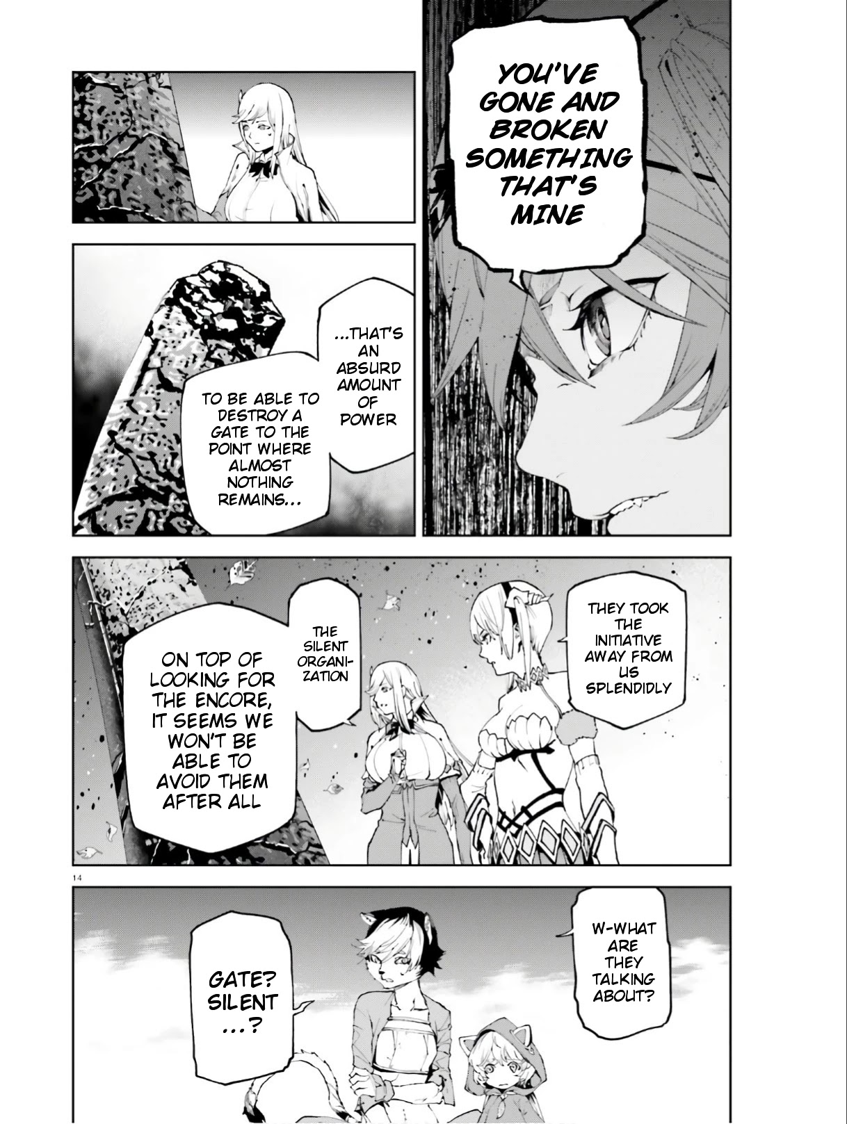 Sekai no Owari no Sekairoku Chapter 44 - Page 14 in English