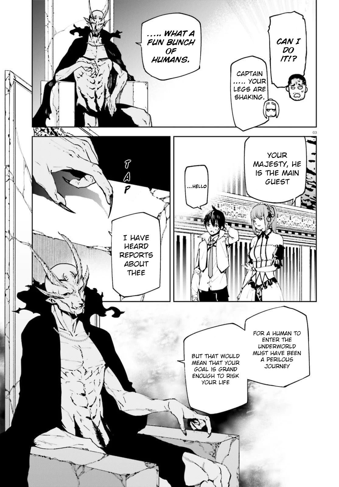 Sekai no Owari no Sekairoku Chapter 48 - Page 3 in English