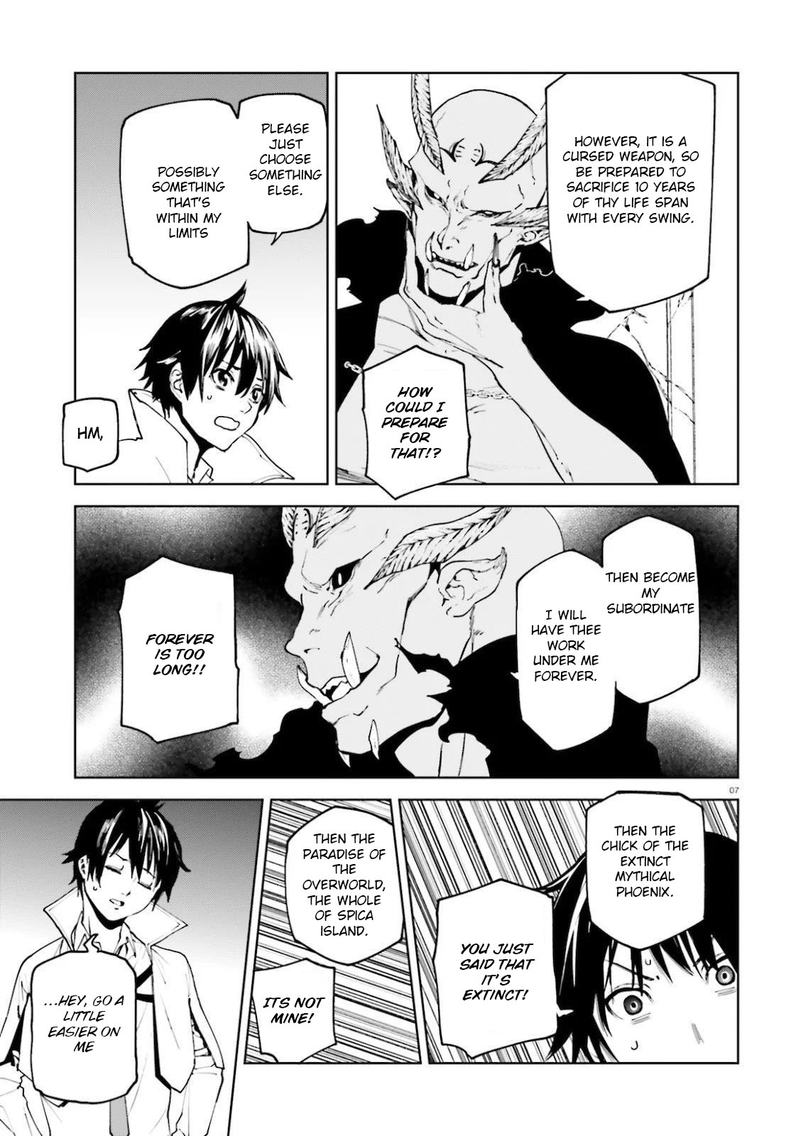 Sekai no Owari no Sekairoku Chapter 48 - Page 7 in English