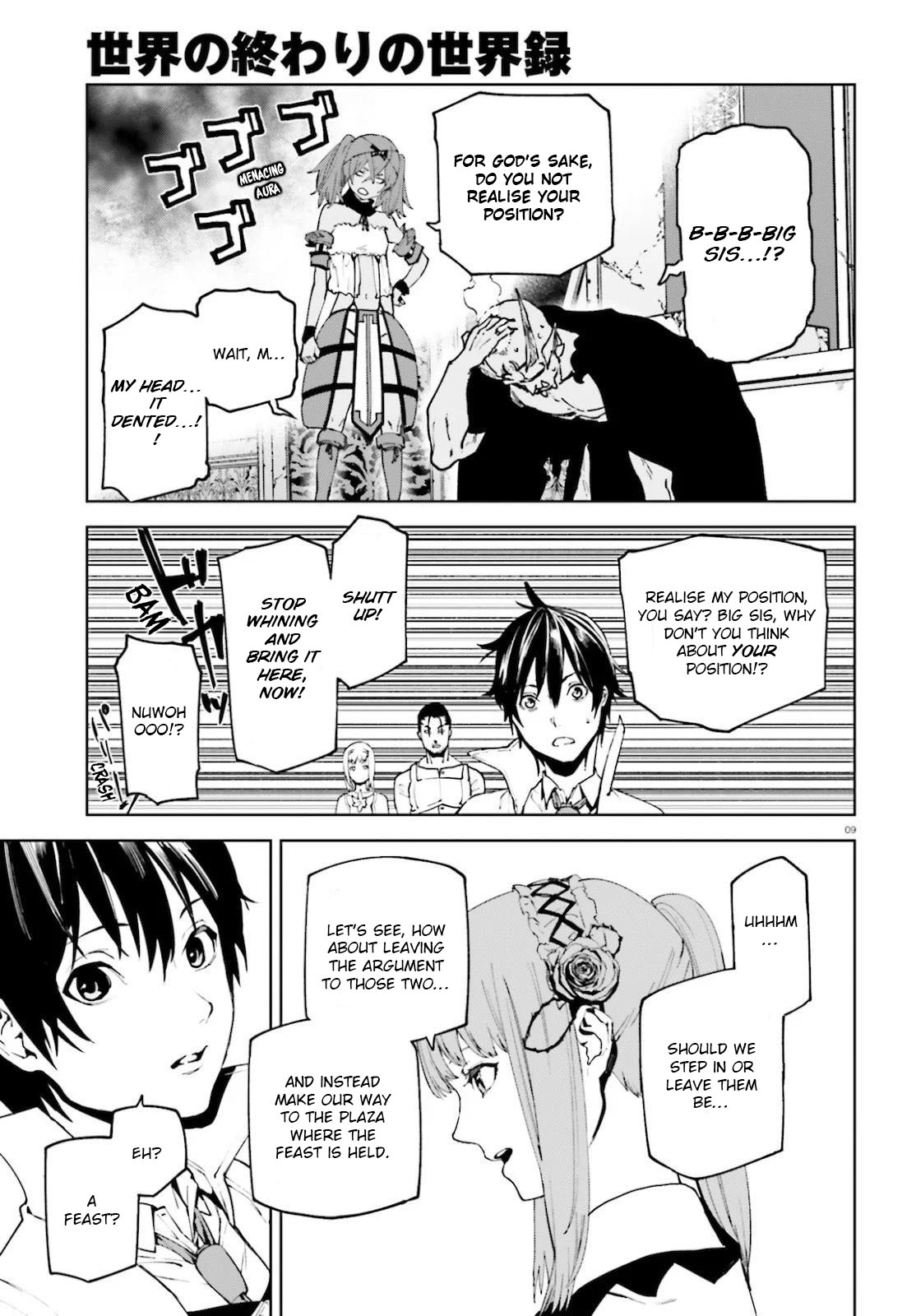 Sekai no Owari no Sekairoku Chapter 48 - Page 9 in English