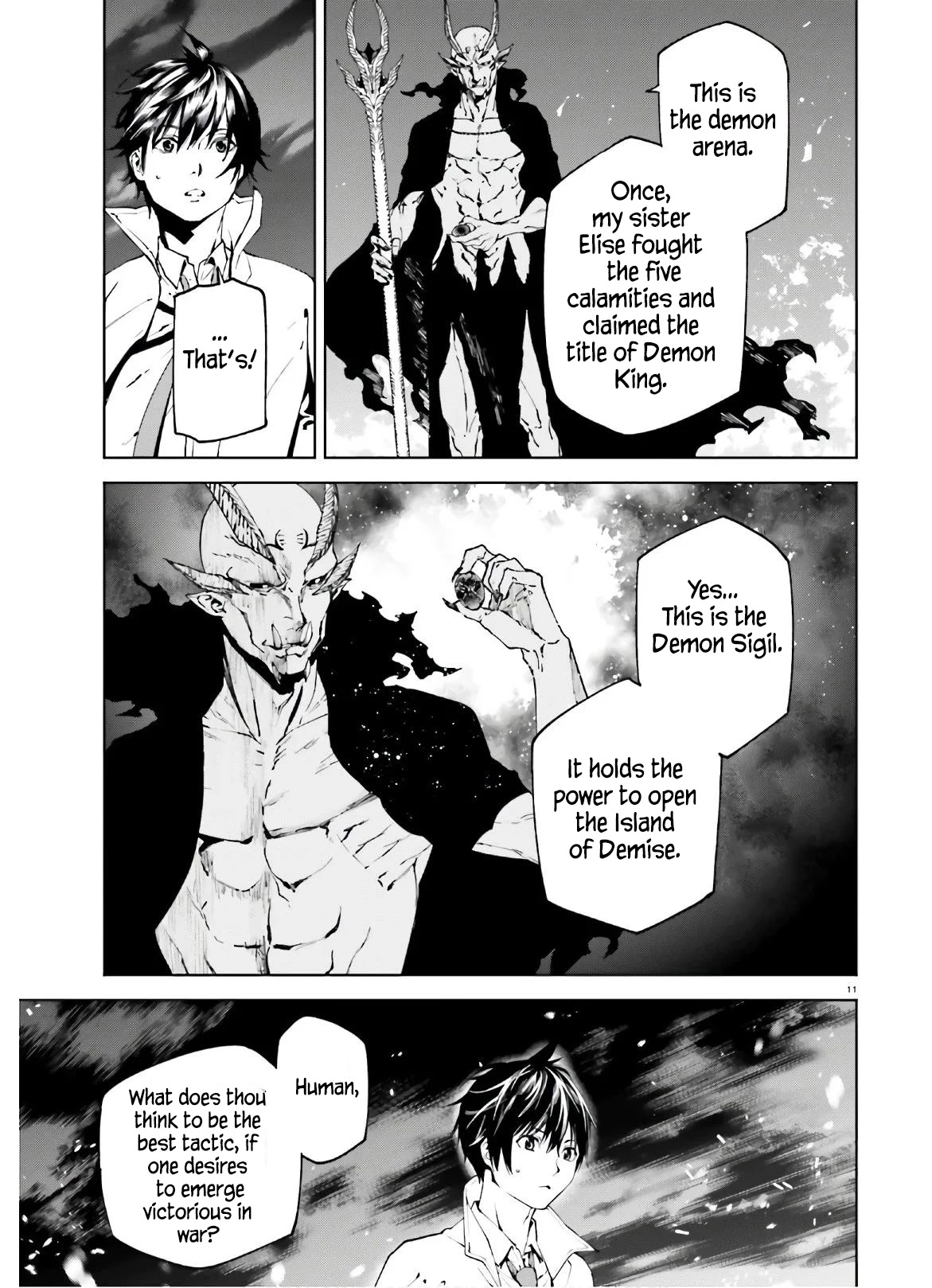 Sekai no Owari no Sekairoku Chapter 49 - Page 11 in English