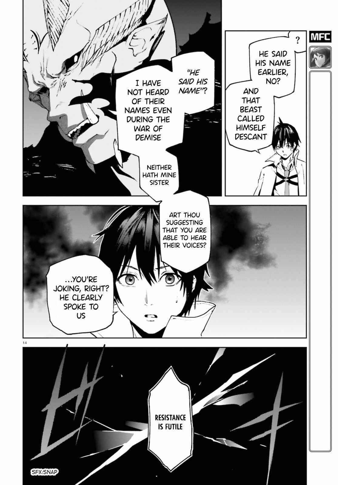 Sekai no Owari no Sekairoku Chapter 52 - Page 14 in English