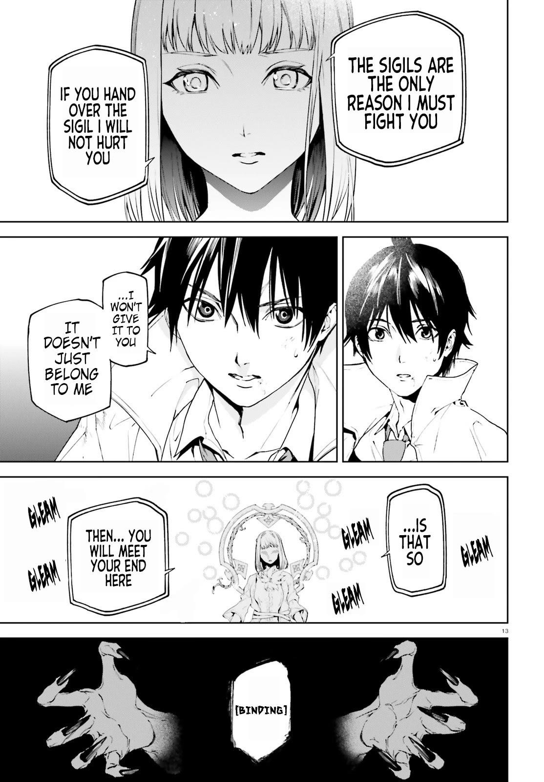 Sekai no Owari no Sekairoku Chapter 62 - Page 13 in English