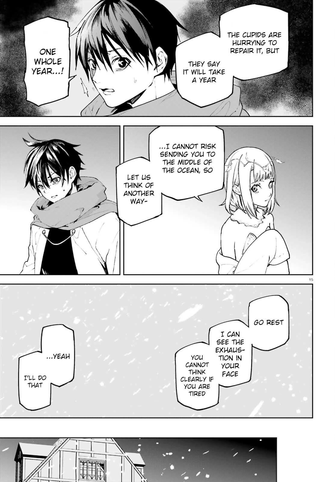 Sekai no Owari no Sekairoku Chapter 75 - Page 15 in English