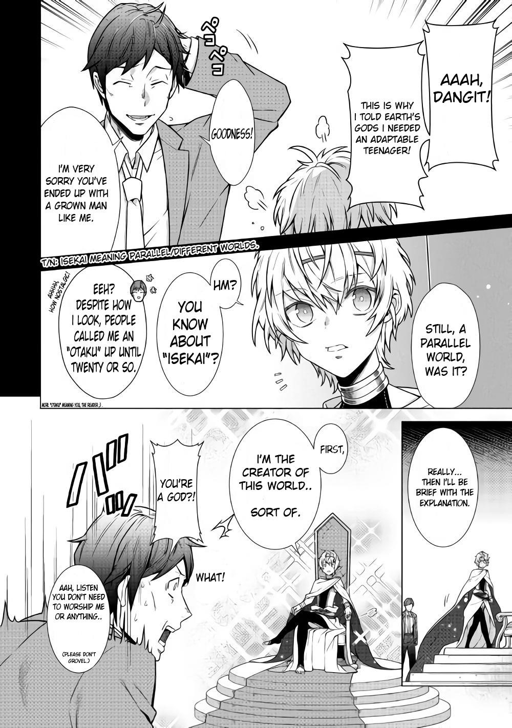 The Salaryman Traveling Another World At His Own Pace Chapter 1.1 - Page 6 in English