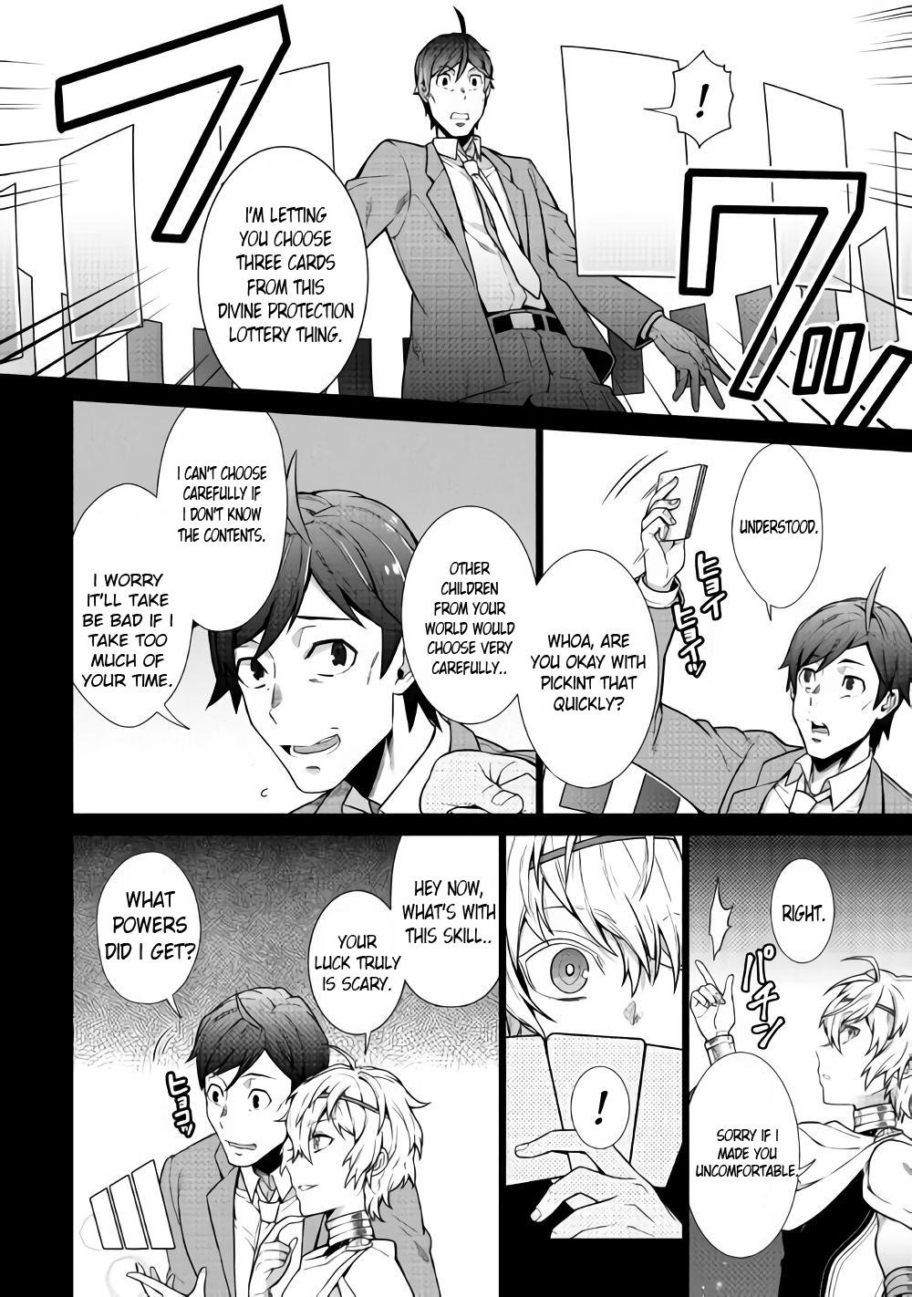 The Salaryman Traveling Another World At His Own Pace Chapter 1.1 - Page 8 in English