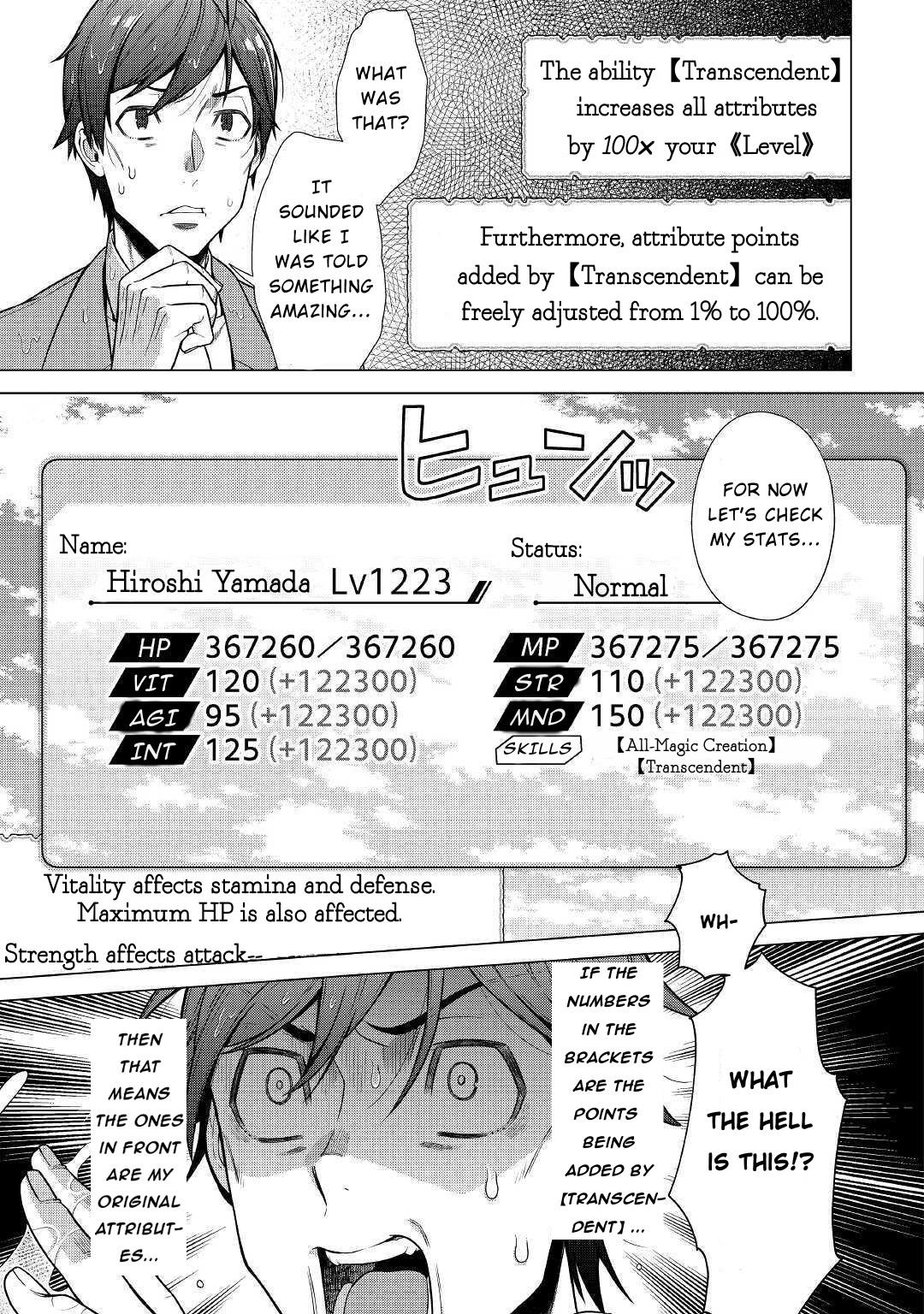 The Salaryman Traveling Another World At His Own Pace Chapter 1.2 - Page 13 in English