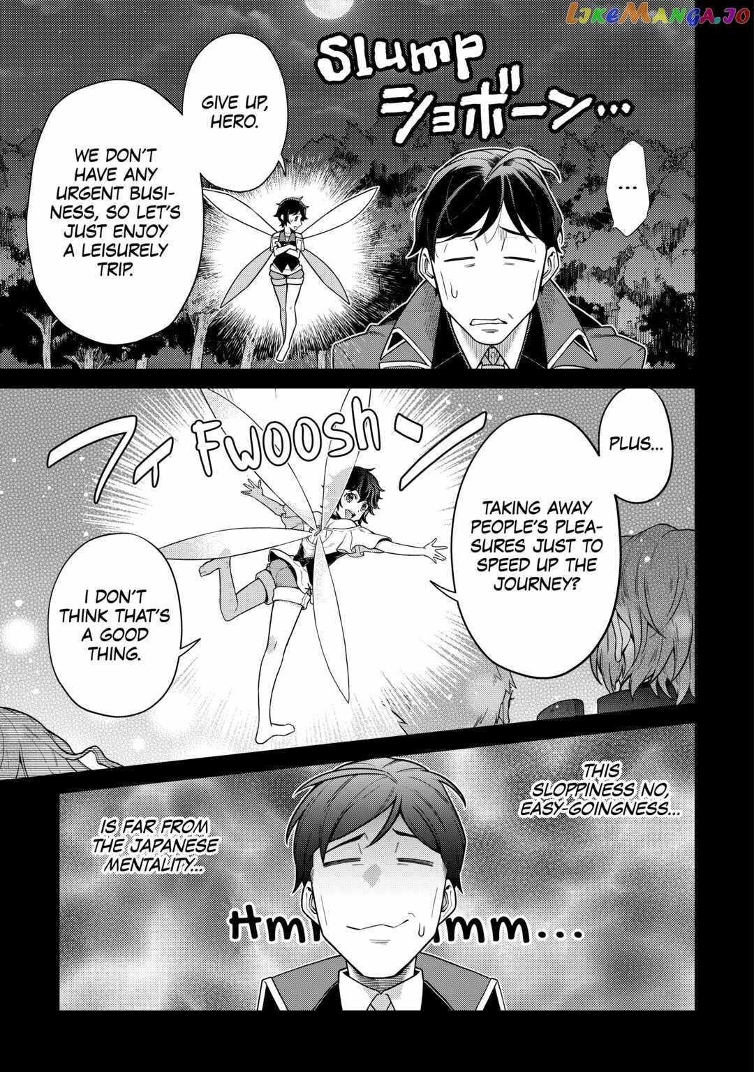 The Salaryman Traveling Another World At His Own Pace Chapter 14 - Page 9 in English