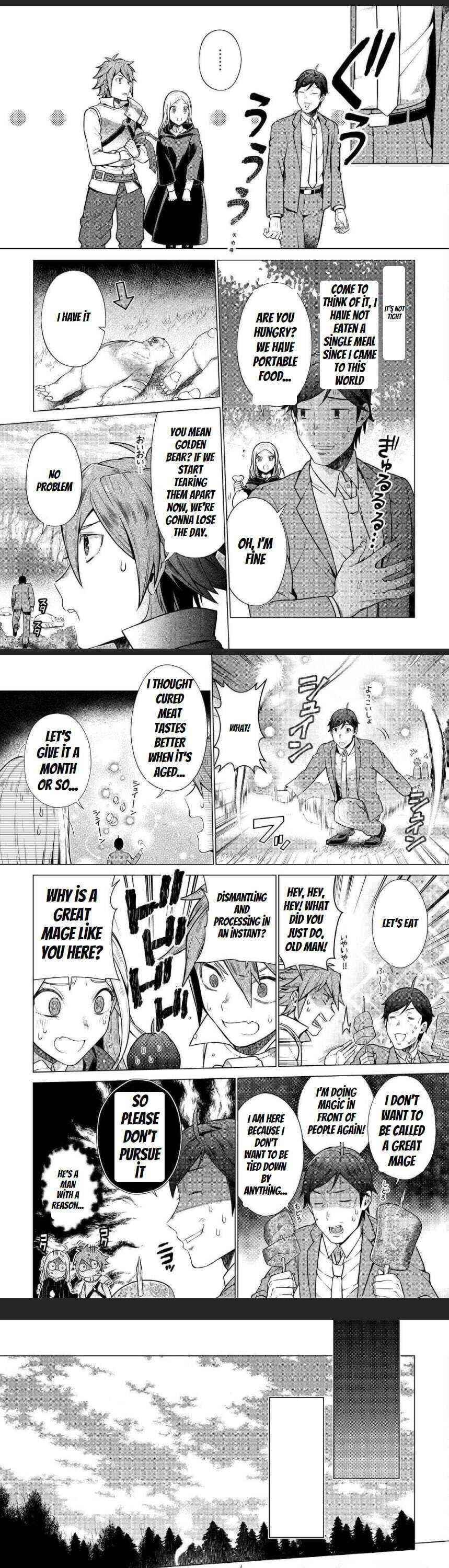 The Salaryman Traveling Another World At His Own Pace Chapter 2 - Page 7 in English