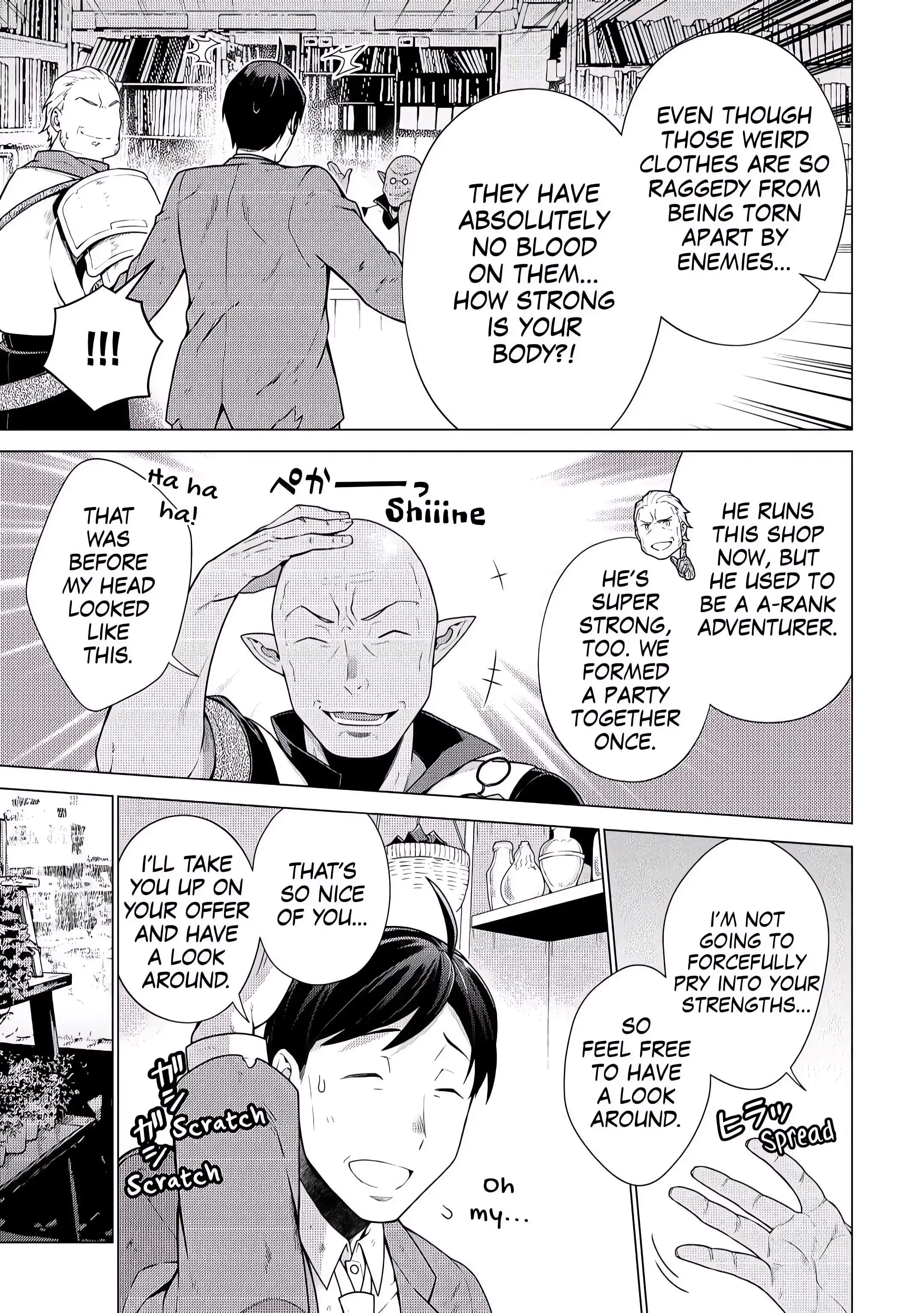 The Salaryman Traveling Another World At His Own Pace Chapter 6 - Page 21 in English