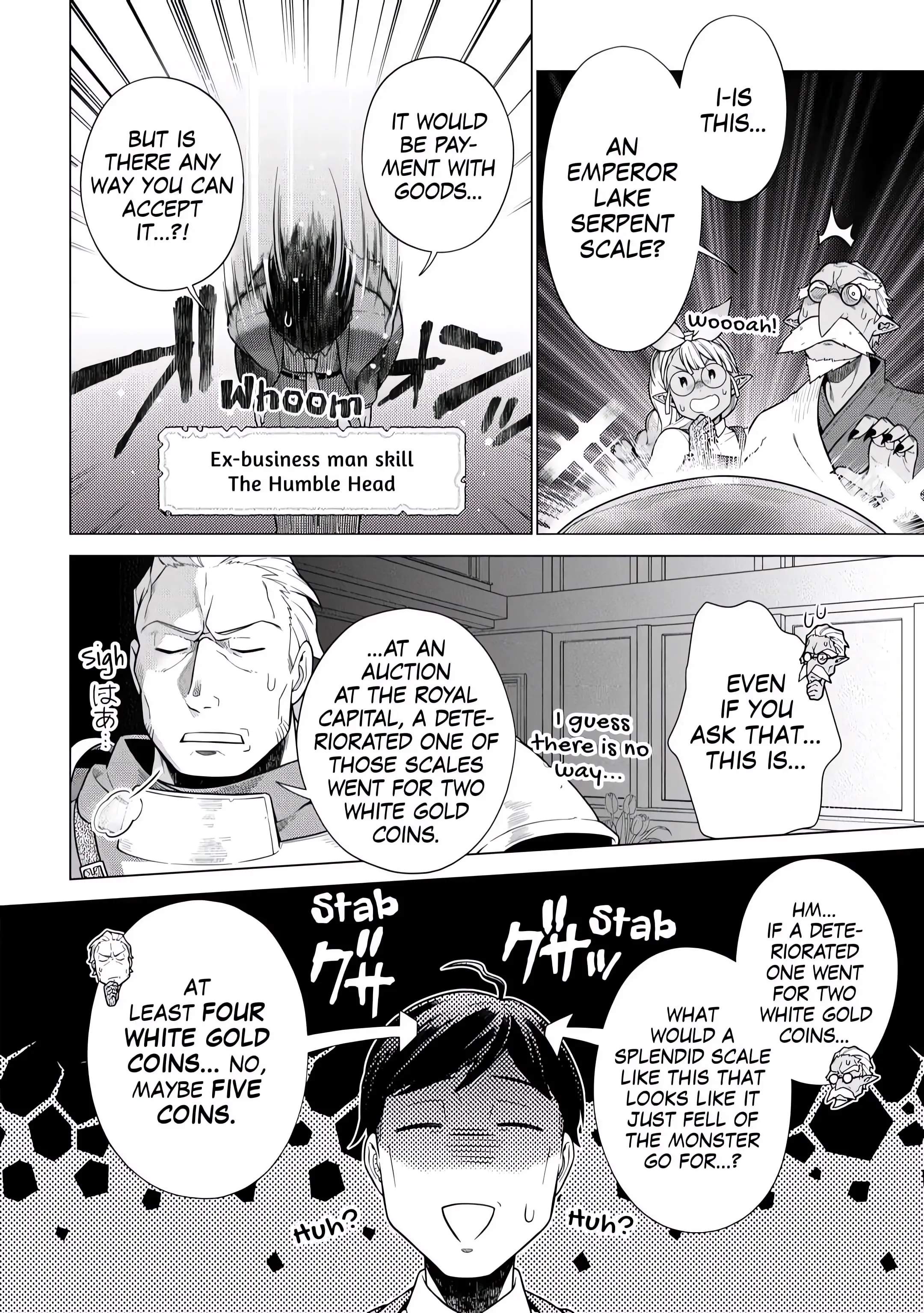 The Salaryman Traveling Another World At His Own Pace Chapter 7 - Page 22 in English