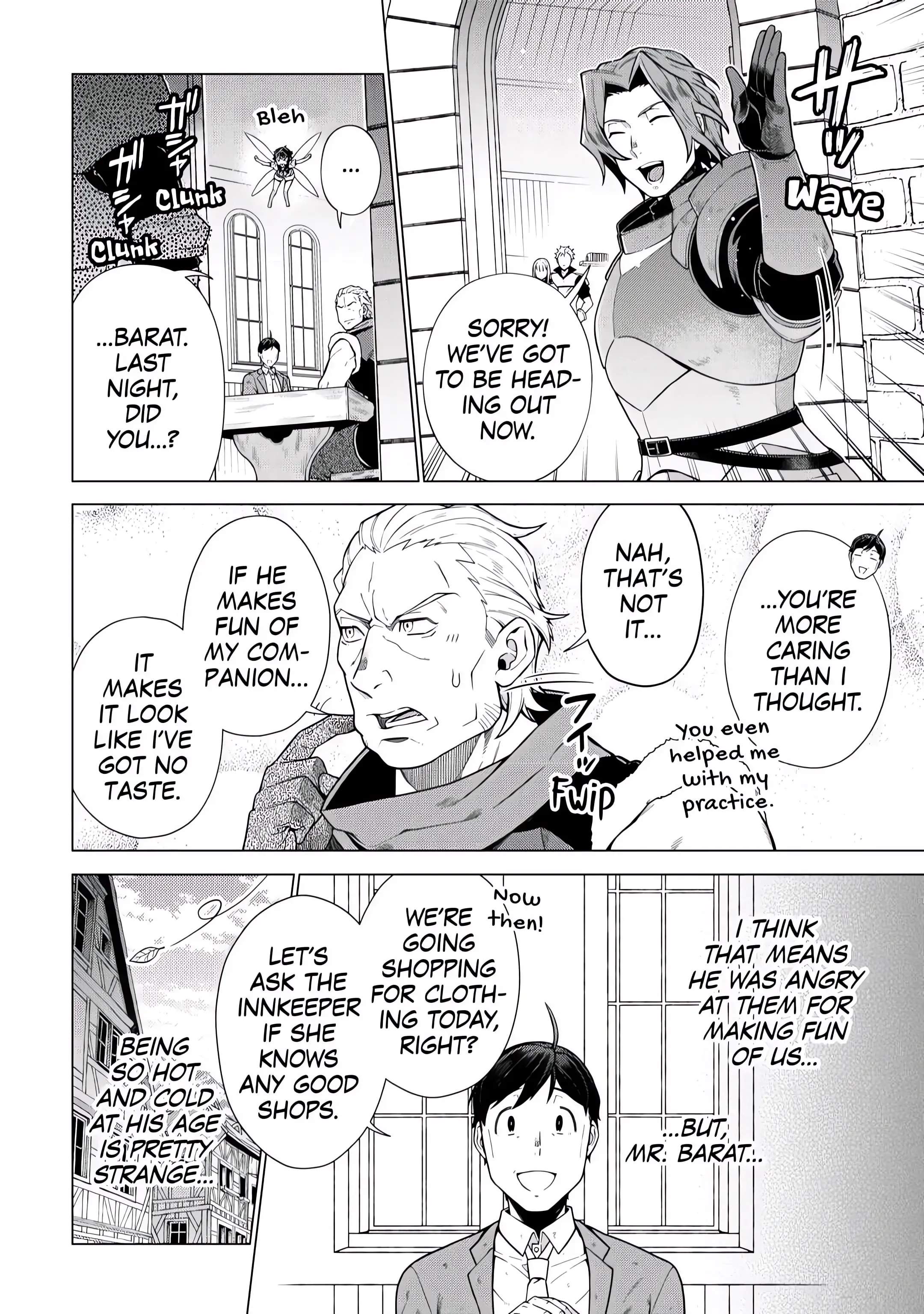 The Salaryman Traveling Another World At His Own Pace Chapter 7 - Page 8 in English