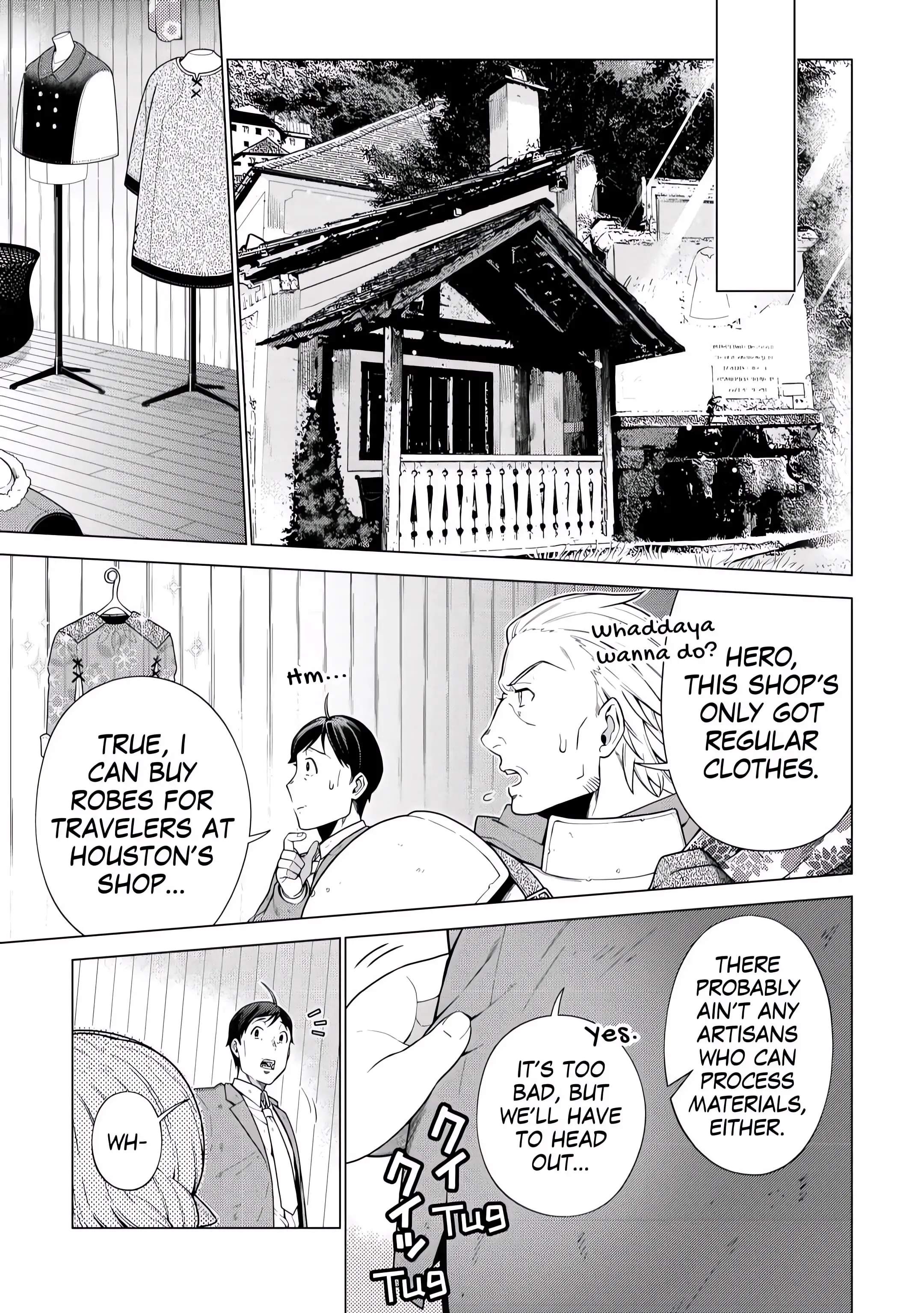 The Salaryman Traveling Another World At His Own Pace Chapter 7 - Page 9 in English