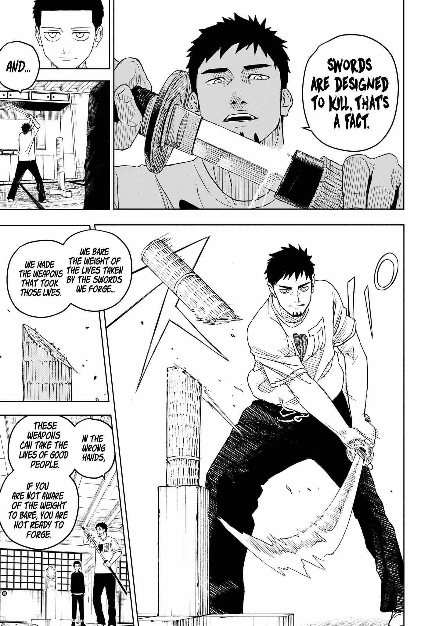 Kagurabachi Chapter 1 - Page 18 in English