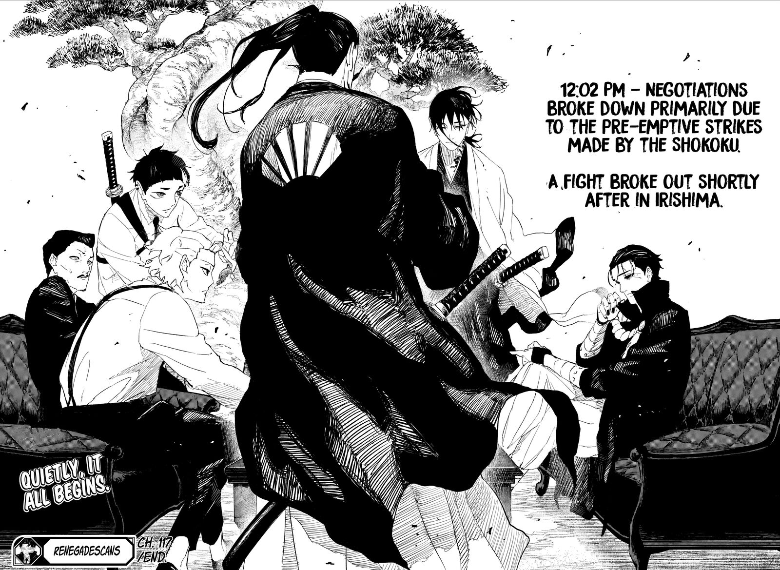 Kagurabachi Chapter 117 - Page 18 in English