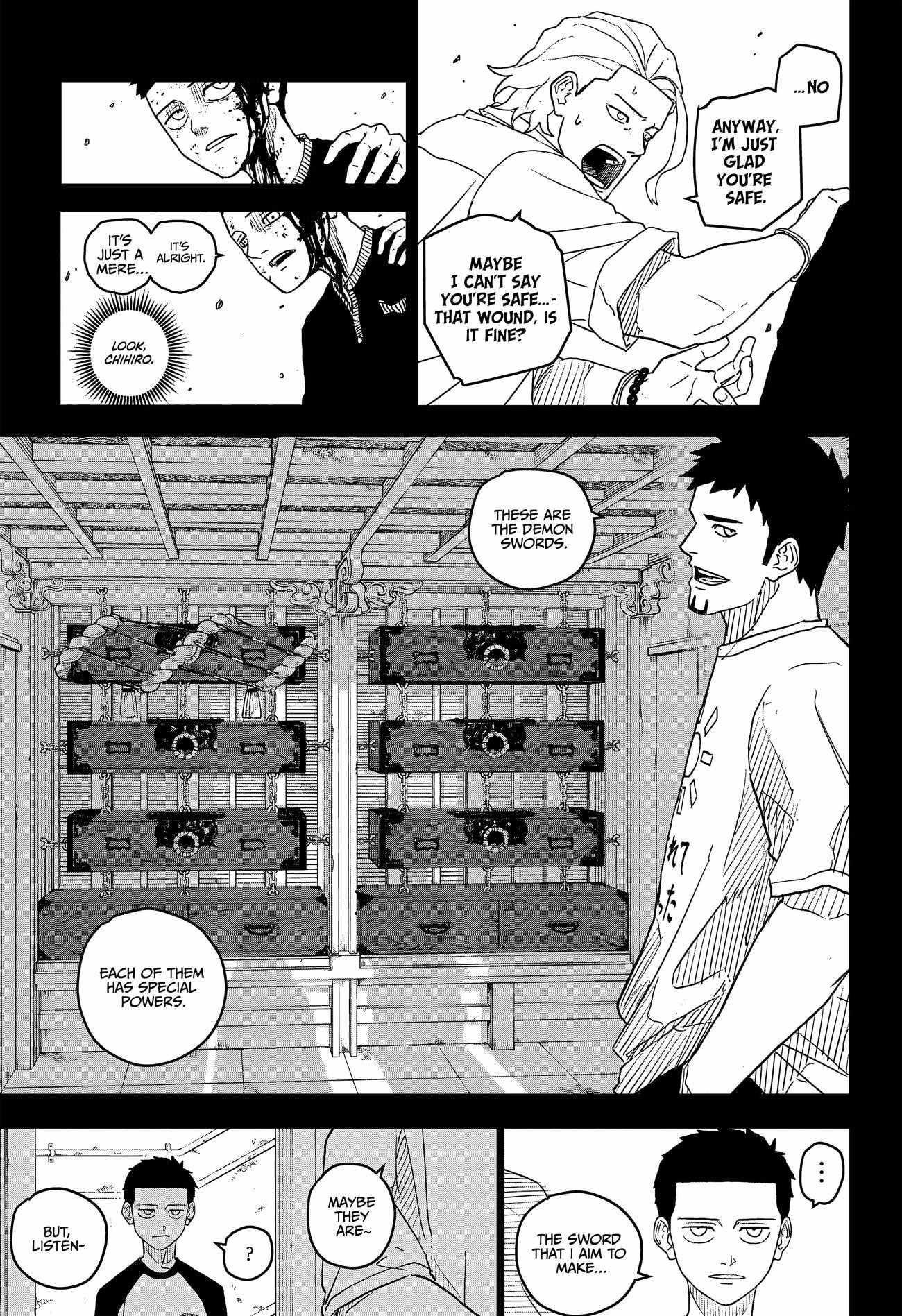Kagurabachi Chapter 2 - Page 15 in English