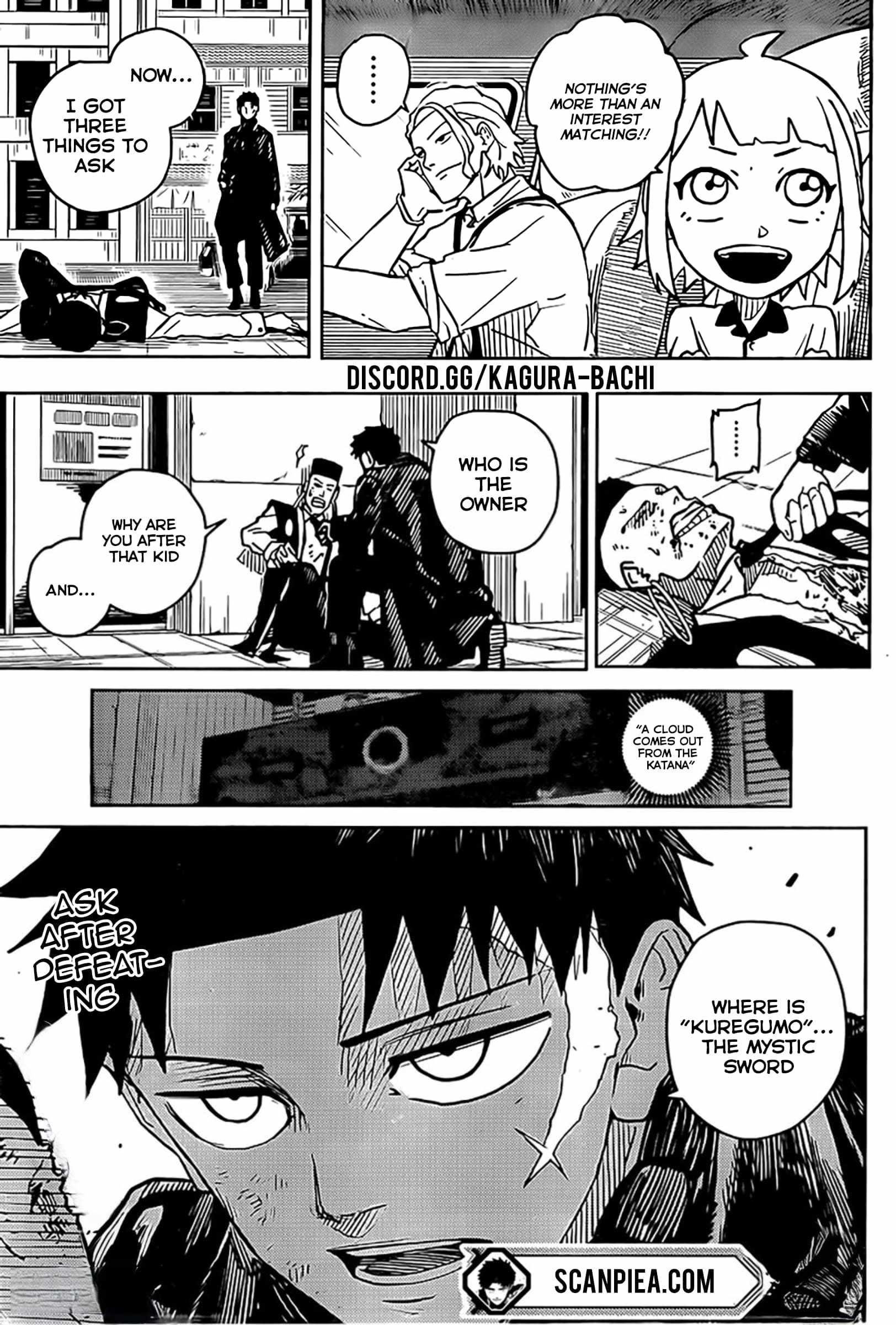 Kagurabachi Chapter 4 - Page 18 in English