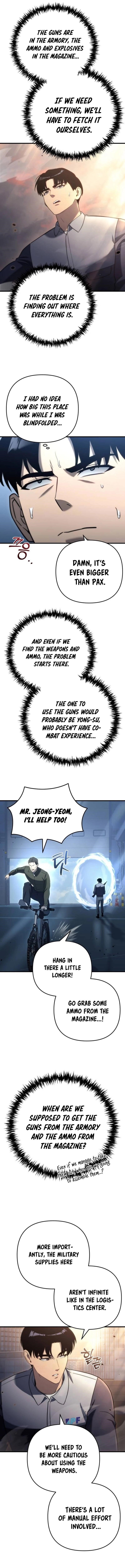 Hiding a Logistics Center in The Apocalypse Chapter 11 - Page 13 in English