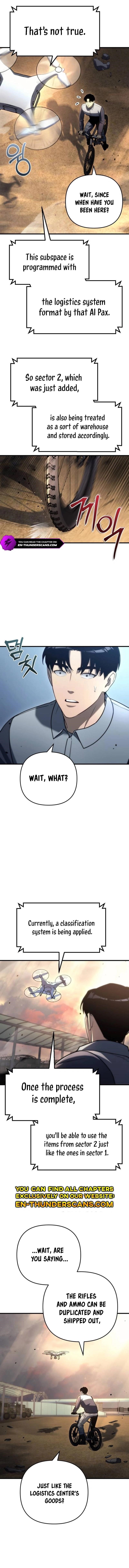 Hiding a Logistics Center in The Apocalypse Chapter 11 - Page 14 in English