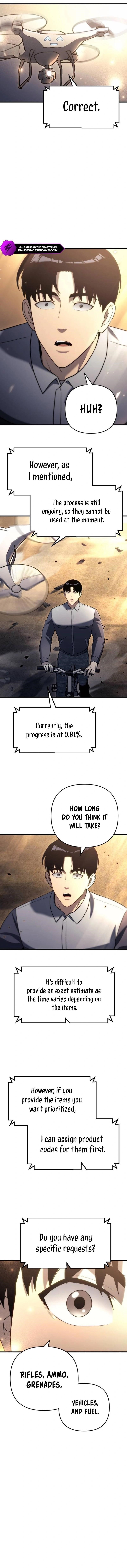 Hiding a Logistics Center in The Apocalypse Chapter 11 - Page 15 in English