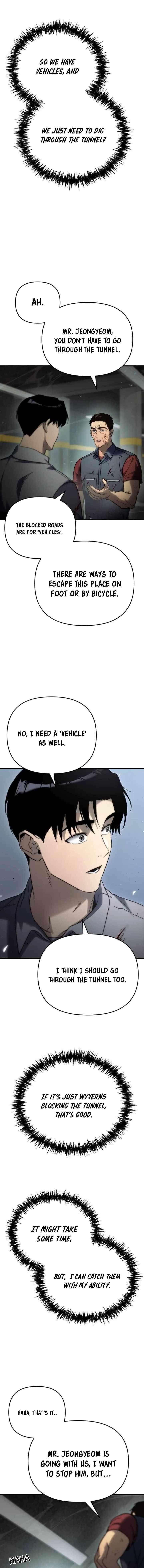 Hiding a Logistics Center in The Apocalypse Chapter 4 - Page 9 in English