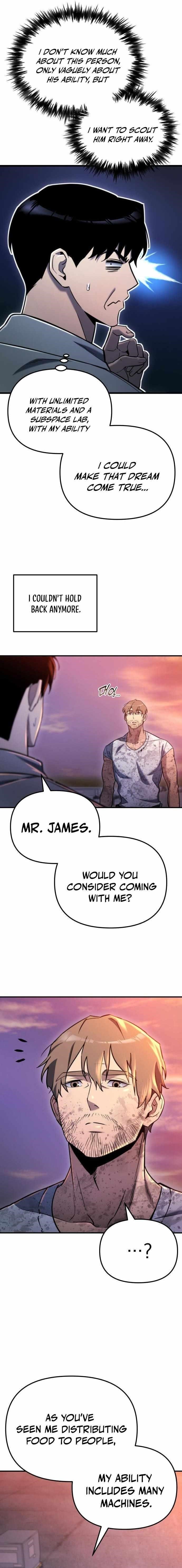 Hiding a Logistics Center in The Apocalypse Chapter 41 - Page 13 in English