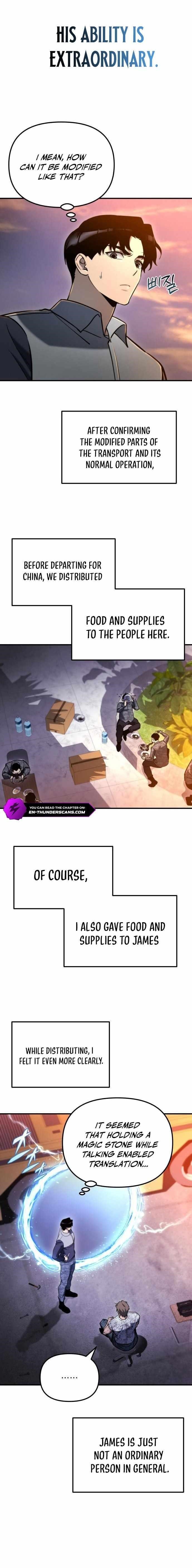 Hiding a Logistics Center in The Apocalypse Chapter 41 - Page 9 in English
