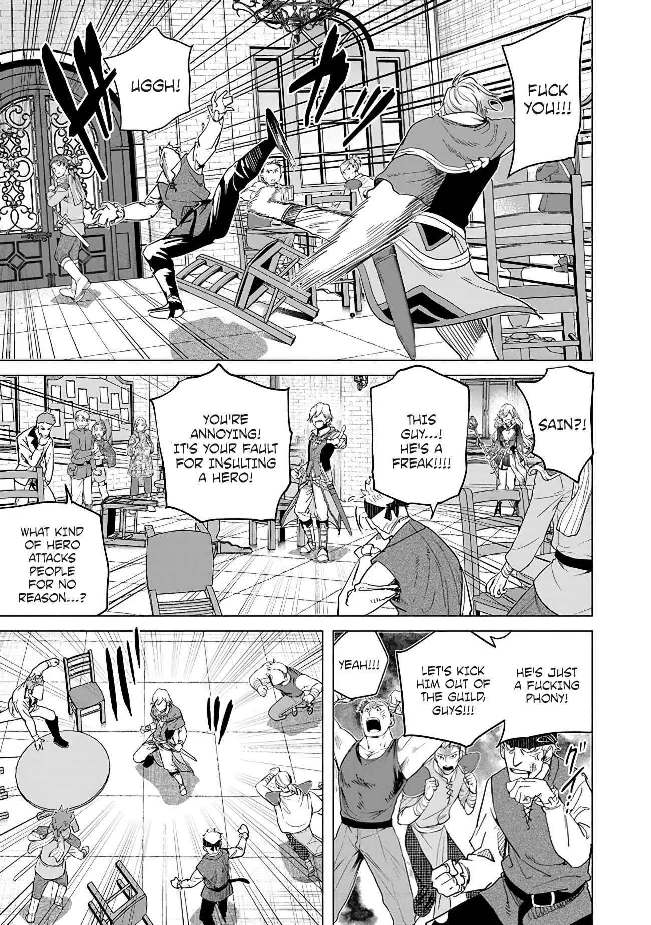 A Warrior Exiled by the Hero and His Lover Chapter 17 - Page 11 in English