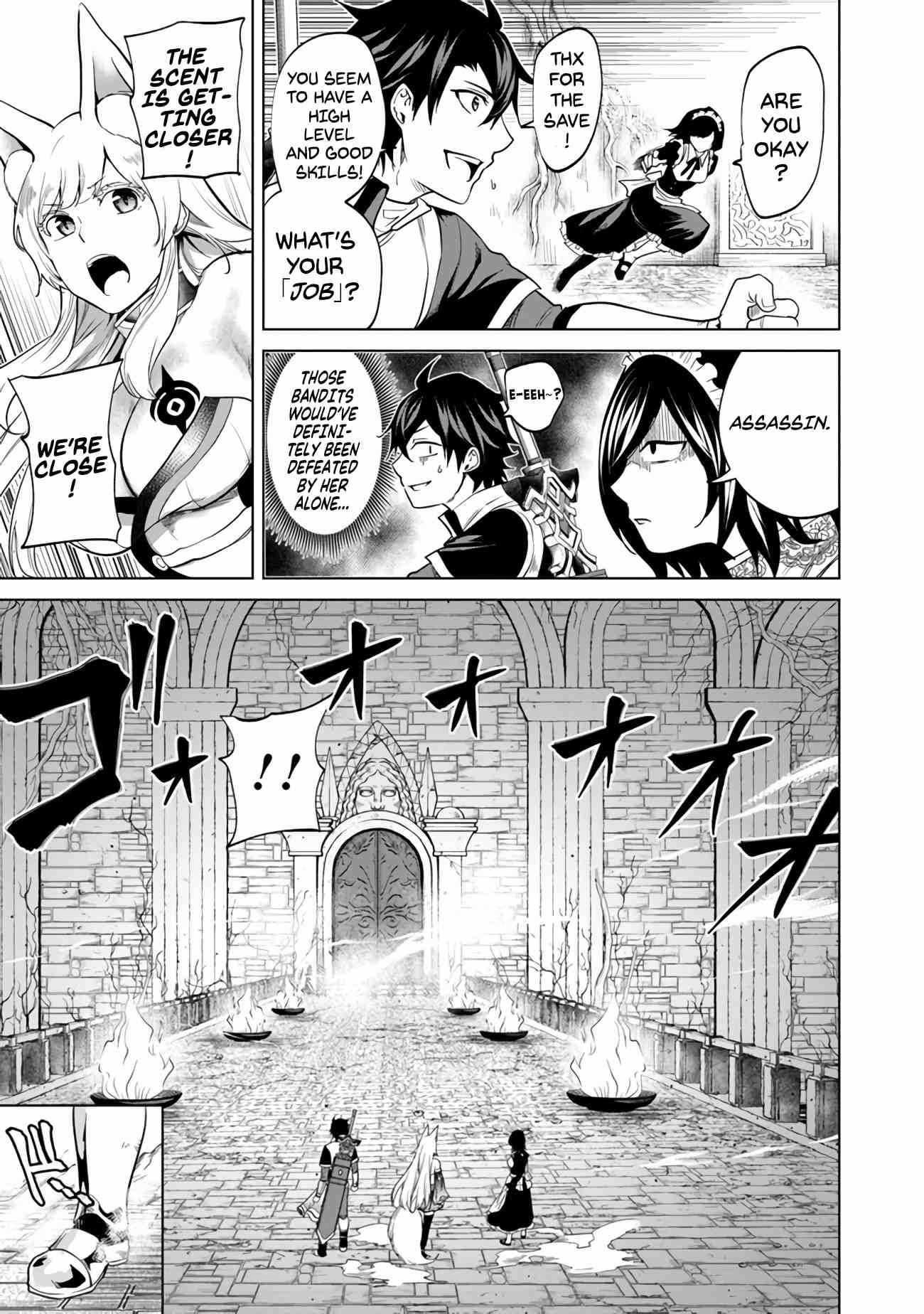 A Warrior Exiled by the Hero and His Lover Chapter 6 - Page 9 in English