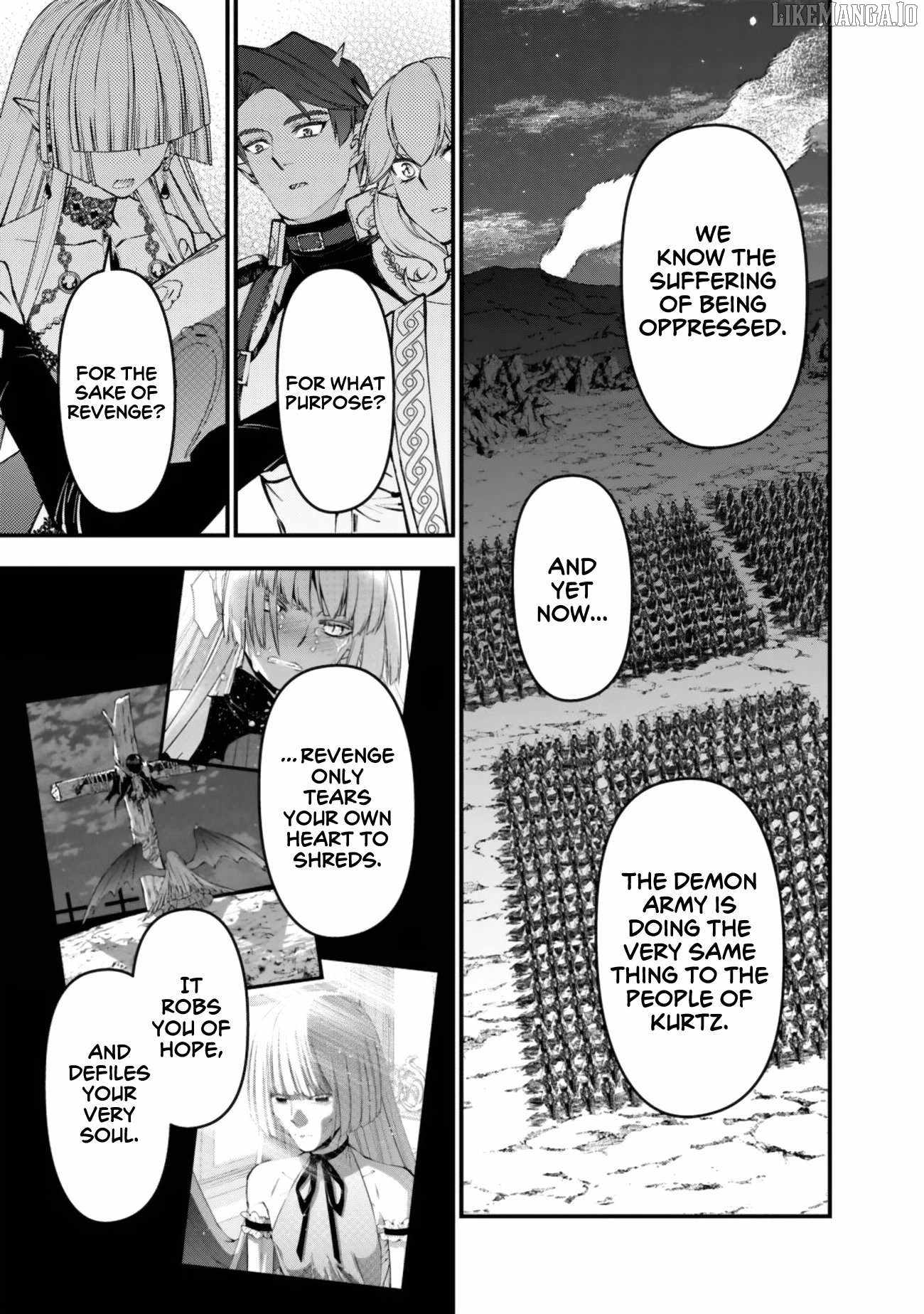 Fukushuu O Koinegau Saikyou Yuusha Wa, Yami No Chikara De Senmetsu Musou Suru Chapter 120 - Page 8 in English