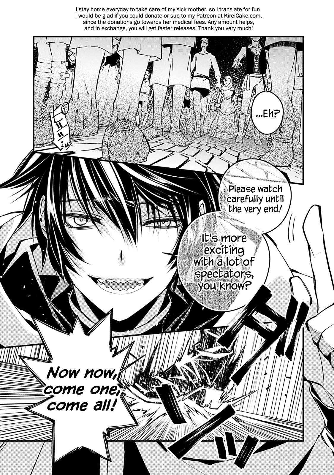 Fukushuu O Koinegau Saikyou Yuusha Wa, Yami No Chikara De Senmetsu Musou Suru Chapter 2.3 - Page 8 in English