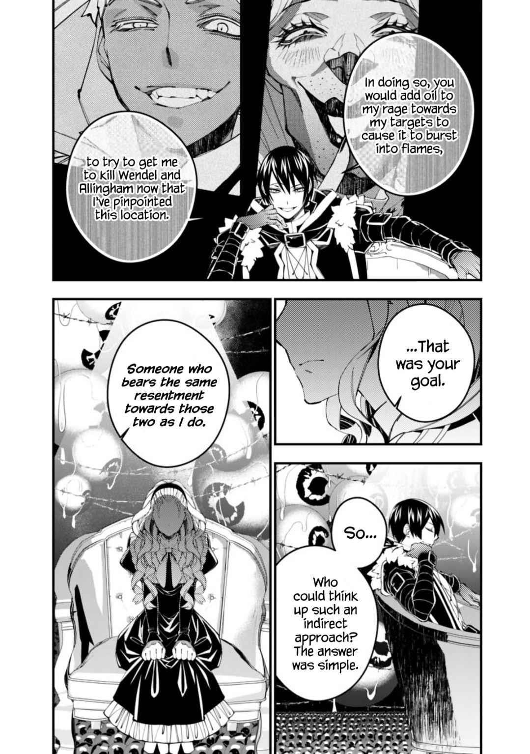 Fukushuu O Koinegau Saikyou Yuusha Wa, Yami No Chikara De Senmetsu Musou Suru Chapter 36 - Page 14 in English